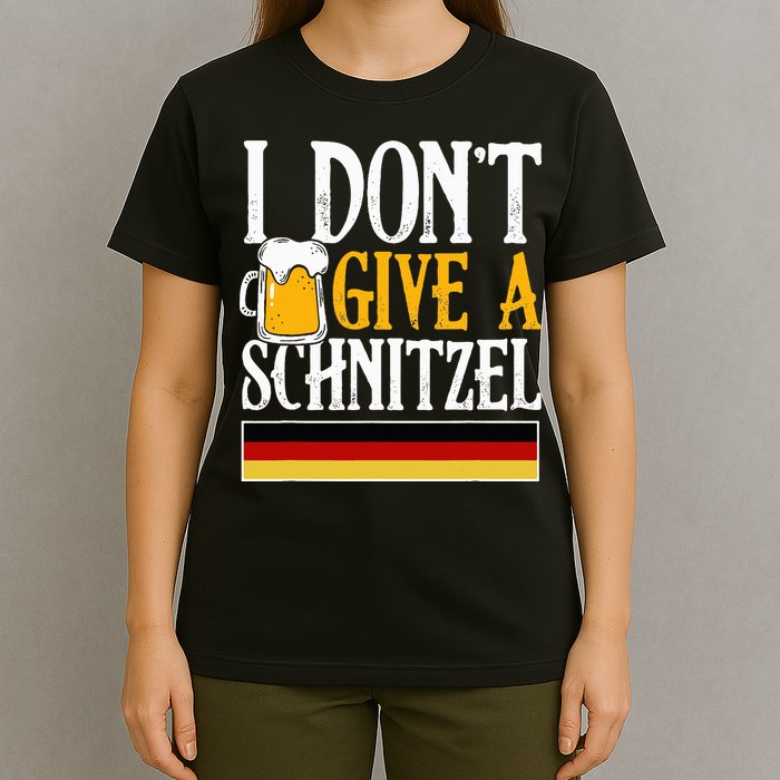 I Don't Give A Schnitzel German Beer Wurst T-Shirt