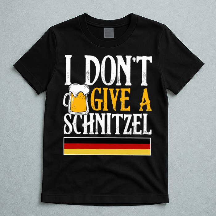 I Don't Give A Schnitzel German Beer Wurst T-Shirt