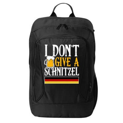 I Don't Give A Schnitzel German Beer Wurst City Backpack