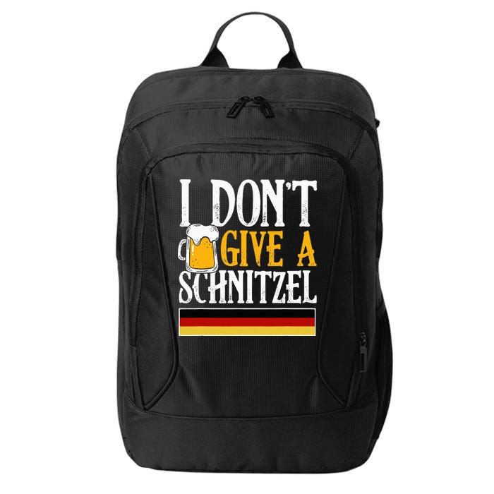 I Don't Give A Schnitzel German Beer Wurst City Backpack