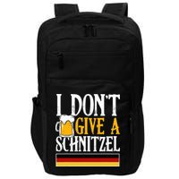 I Don't Give A Schnitzel German Beer Wurst Impact Tech Backpack