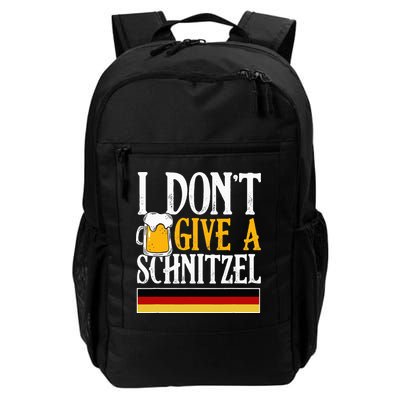 I Don't Give A Schnitzel German Beer Wurst Backpack