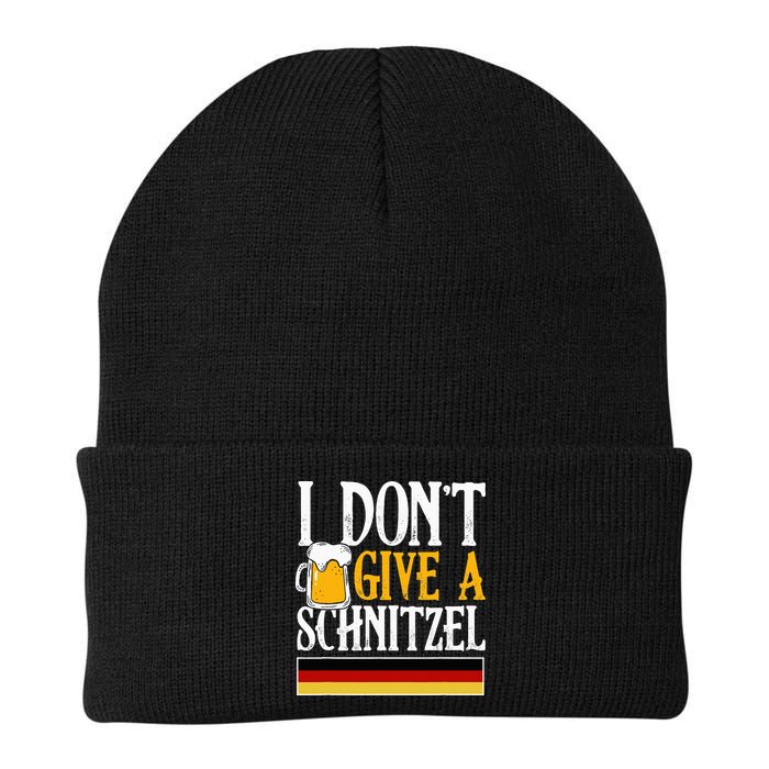 I Don't Give A Schnitzel German Beer Wurst Beanie