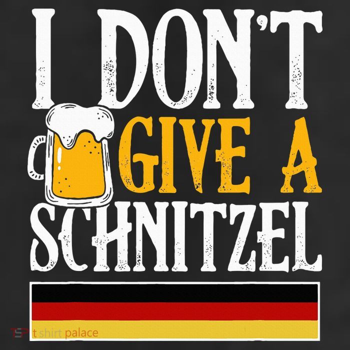 I Don't Give A Schnitzel German Beer Wurst Beanie