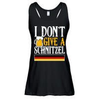 I Don't Give A Schnitzel German Beer Wurst Ladies Essential Flowy Tank