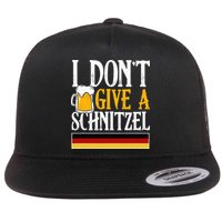 I Don't Give A Schnitzel German Beer Wurst Flatbill Hat