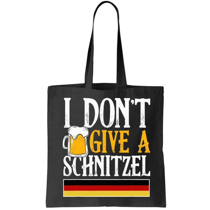I Don't Give A Schnitzel German Beer Wurst Bag