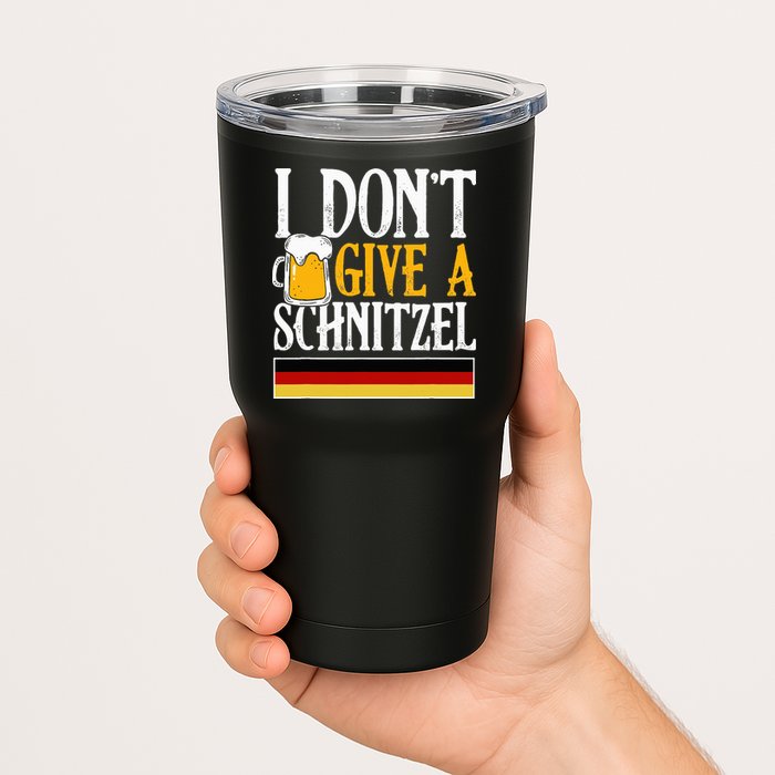 I Don't Give A Schnitzel German Beer Wurst Tumbler