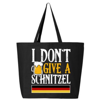 I Don't Give A Schnitzel German Beer Wurst 25L Jumbo Tote