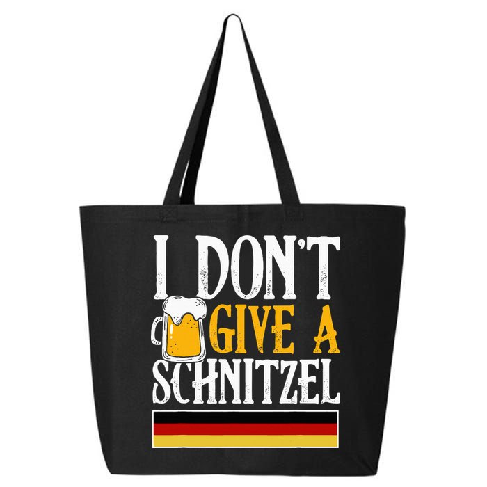 I Don't Give A Schnitzel German Beer Wurst 25L Jumbo Tote
