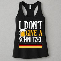 I Don't Give A Schnitzel German Beer Wurst Womens Tank Top