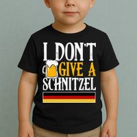 I Don't Give A Schnitzel German Beer Wurst Toddler T-Shirt