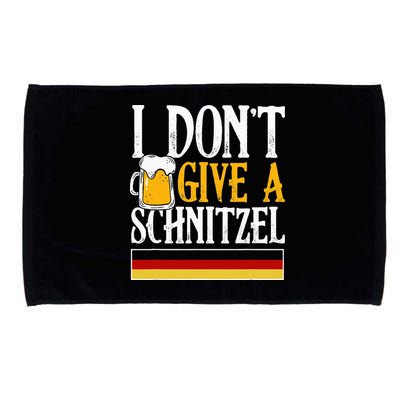 I Don't Give A Schnitzel German Beer Wurst Microfiber Hand Towel
