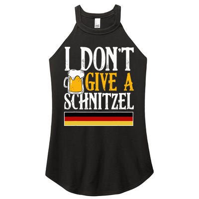 I Don't Give A Schnitzel German Beer Wurst Women's Perfect Tri Rocker Tank