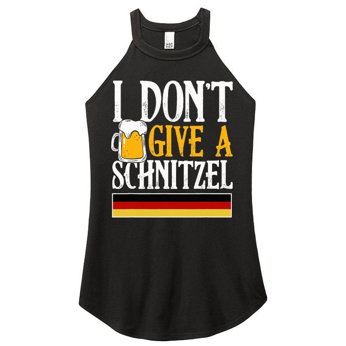 I Don't Give A Schnitzel German Beer Wurst Women's Perfect Tri Rocker Tank