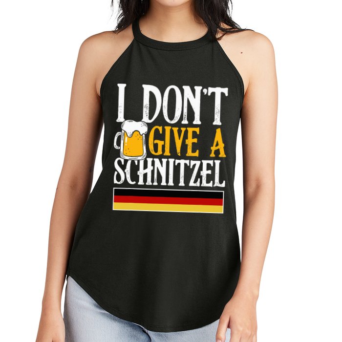 I Don't Give A Schnitzel German Beer Wurst Women's Perfect Tri Rocker Tank