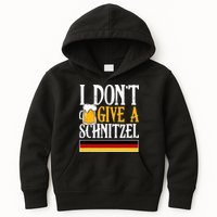 I Don't Give A Schnitzel German Beer Wurst Kids Hoodie