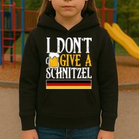 I Don't Give A Schnitzel German Beer Wurst Kids Hoodie