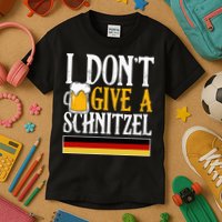 I Don't Give A Schnitzel German Beer Wurst Kids T-Shirt