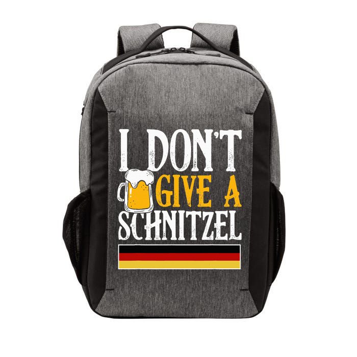 I Don't Give A Schnitzel German Beer Wurst Vector Backpack