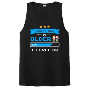 I Dont Get Older I Level Up Gift Gaming Birthday Funny Gift PosiCharge Competitor Tank