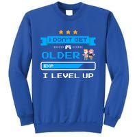 I Dont Get Older I Level Up Gift Gaming Birthday Funny Gift Sweatshirt