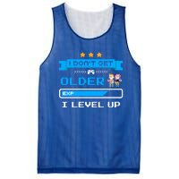 I Dont Get Older I Level Up Gift Gaming Birthday Funny Gift Mesh Reversible Basketball Jersey Tank