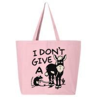 I DonT Give A Donkey Rat Funny Sarcastic 25L Jumbo Tote