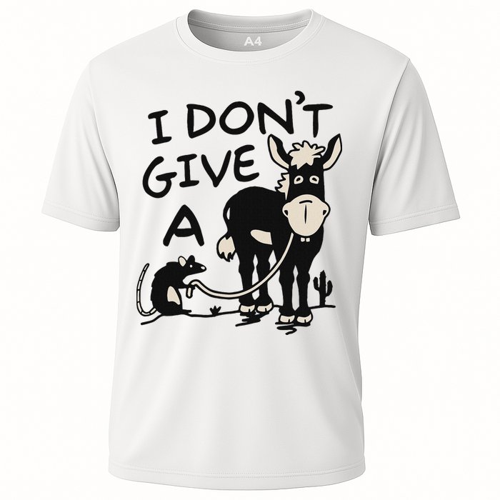 I DonT Give A Donkey Rat Funny Sarcastic Performance Shirt