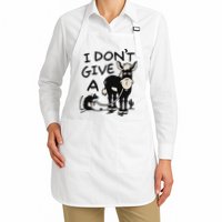 I DonT Give A Donkey Rat Funny Sarcastic Apron