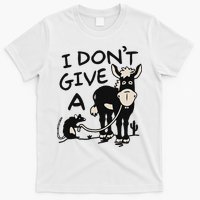 I DonT Give A Donkey Rat Funny Sarcastic T-Shirt