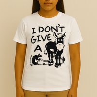 I DonT Give A Donkey Rat Funny Sarcastic T-Shirt