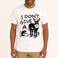 I DonT Give A Donkey Rat Funny Sarcastic Tall T-Shirt