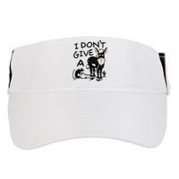I DonT Give A Donkey Rat Funny Sarcastic Adult Drive Performance Visor