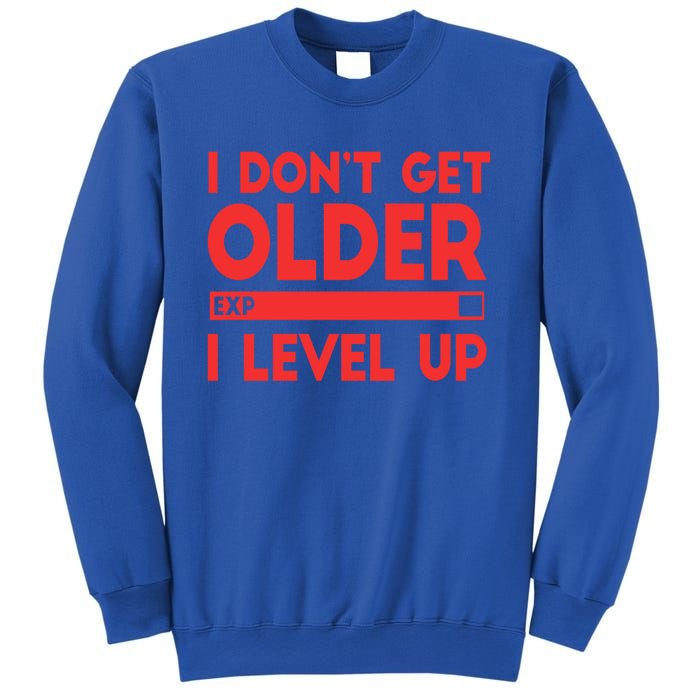 I Dont Get Older I Level Up Gift Sweatshirt