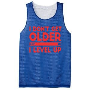 I Dont Get Older I Level Up Gift Mesh Reversible Basketball Jersey Tank