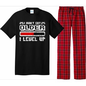 I Dont Get Older I Level Up Retro Gamers Gift Pajama Set