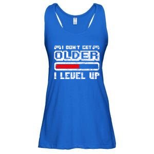 I Dont Get Older I Level Up Retro Gamers Gift Ladies Essential Flowy Tank