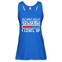 I Dont Get Older I Level Up Retro Gamers Gift Ladies Essential Flowy Tank