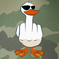 I DonT Give A Duck Funny Middle Finger Offensive Rude Duck Legacy Tie Dye Trucker Hat