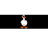 I DonT Give A Duck Funny Middle Finger Offensive Rude Duck Bumper Sticker