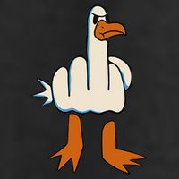 I DonT Give A Duck Middle Finger Funny Offensive Rude Cool Comfort Performance Bucket Hat