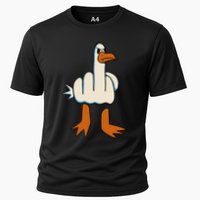 I DonT Give A Duck Middle Finger Funny Offensive Rude Performance Shirt