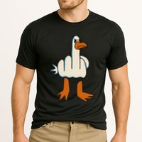 I DonT Give A Duck Middle Finger Funny Offensive Rude Performance Shirt