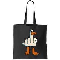 I DonT Give A Duck Middle Finger Funny Offensive Rude Bag