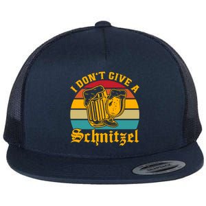 I Dont Give A Schnitzel Flat Bill Trucker Hat