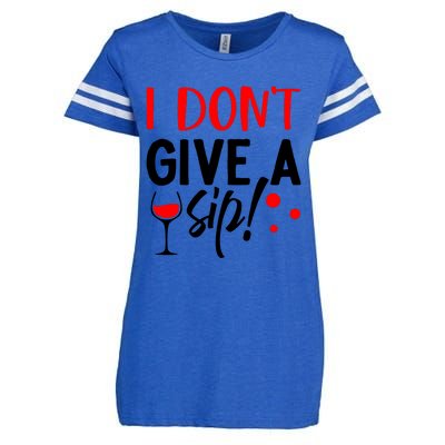 I DonT Give A Sip Enza Ladies Jersey Football T-Shirt