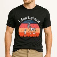 I Don't Give A Rats Ass Mouse Walking Donkey Vintage Retro Performance Shirt