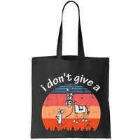 I Don't Give A Rats Ass Mouse Walking Donkey Vintage Retro Bag