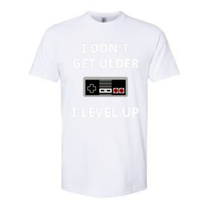 I Dont Get Older I Level Up Video Games Gaming Gift Softstyle CVC T-Shirt